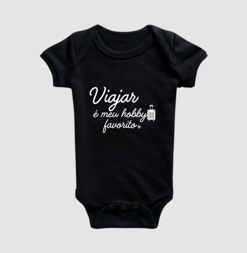 Viajar é meu hobby favorito