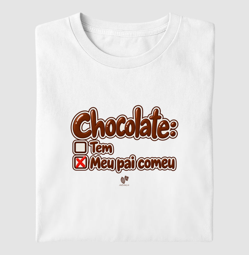 Meu pai comeu - Camiseta