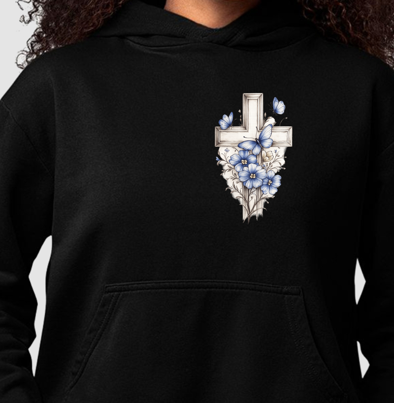 Hoodie Moletom Flores de Jesus