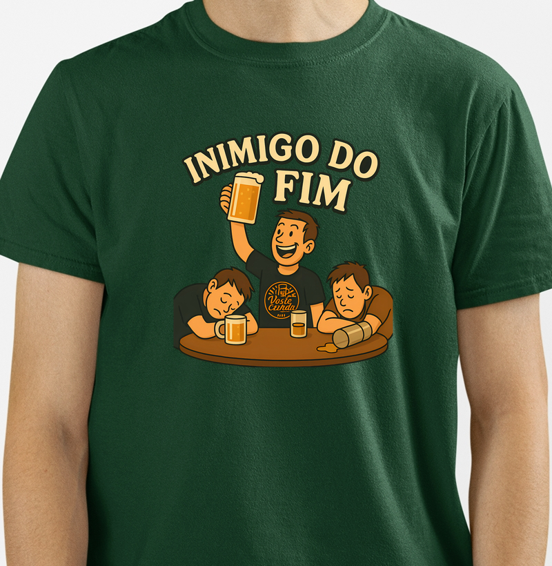 Camiseta Inimigo do Fim