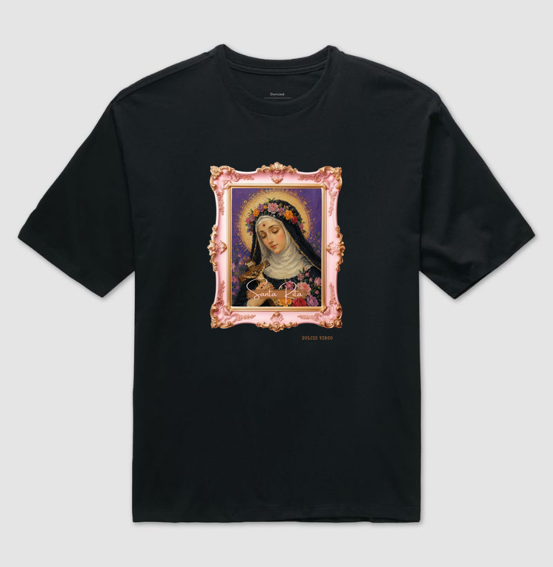 Santa Rita de Cássia - Pintura com Moldura