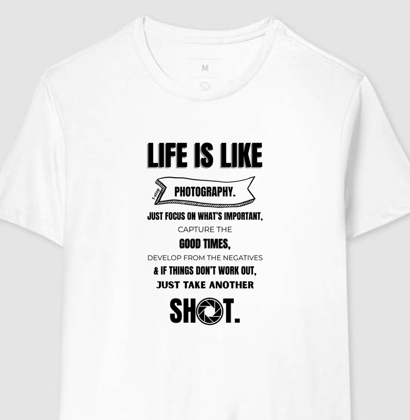 Life is like photography