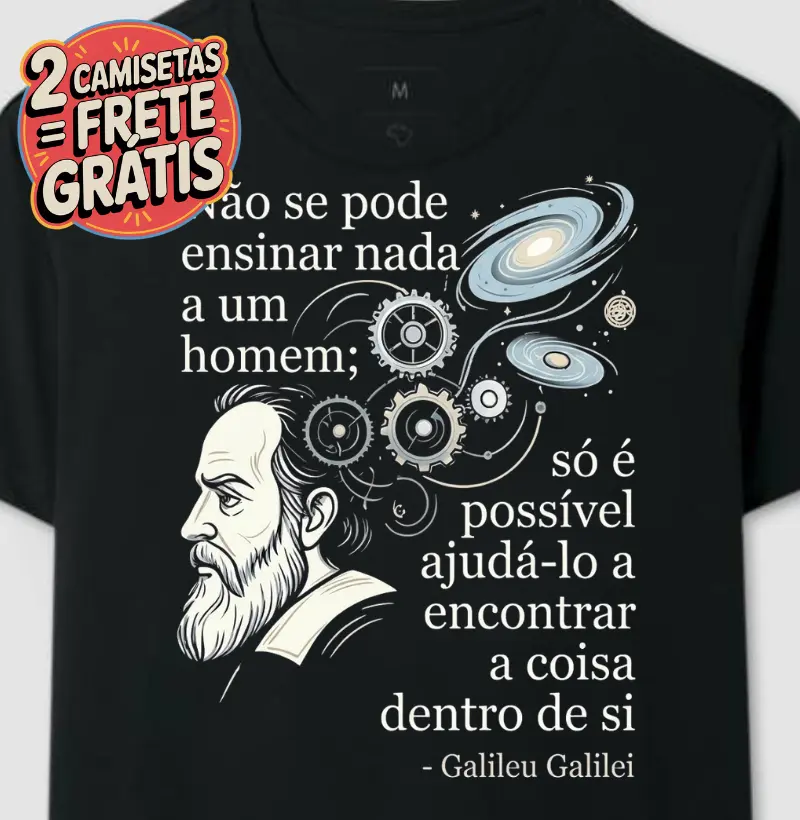 Frase de Galileu Não se Pode Ensinar