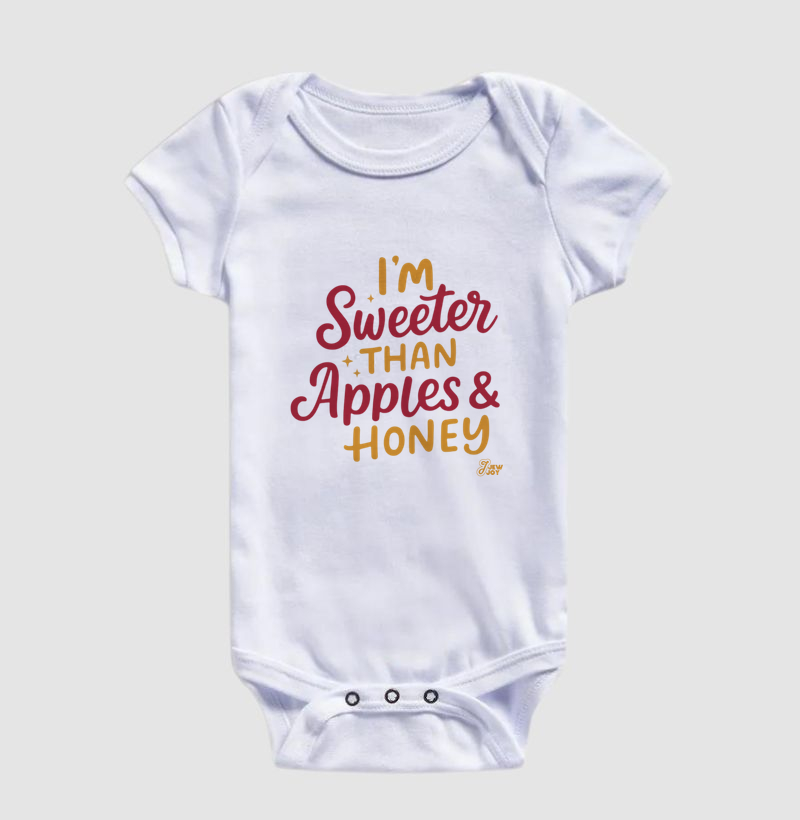 I'm sweeter than apples and honey - Body Infantil