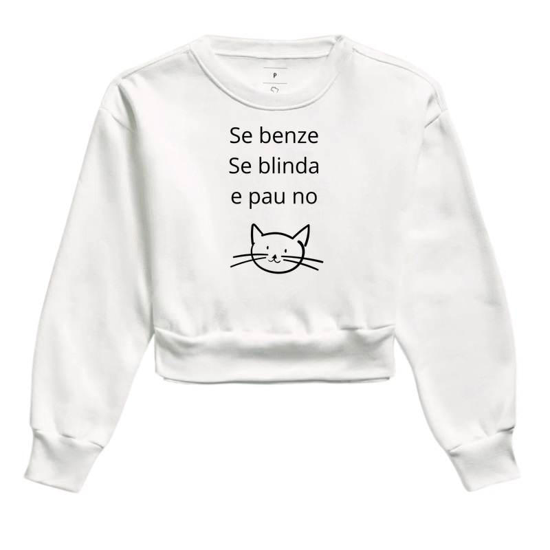 Camiseta pau no gato