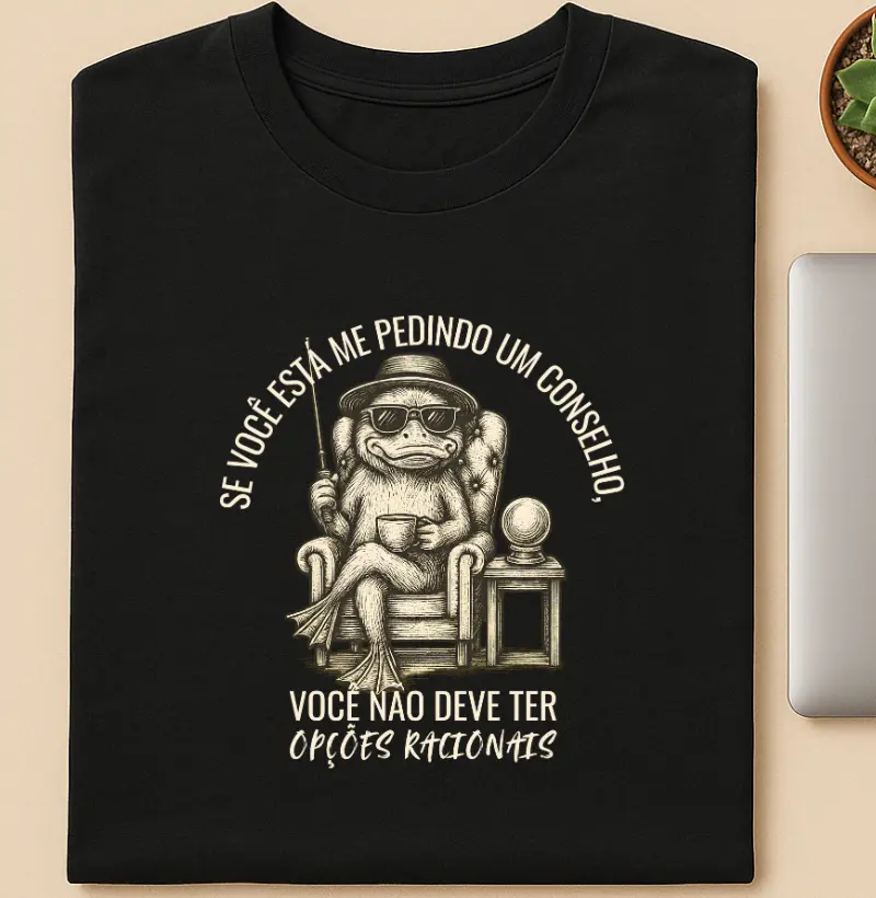 Se você está me pedindo um conselho, você não deve ter opções racionais
