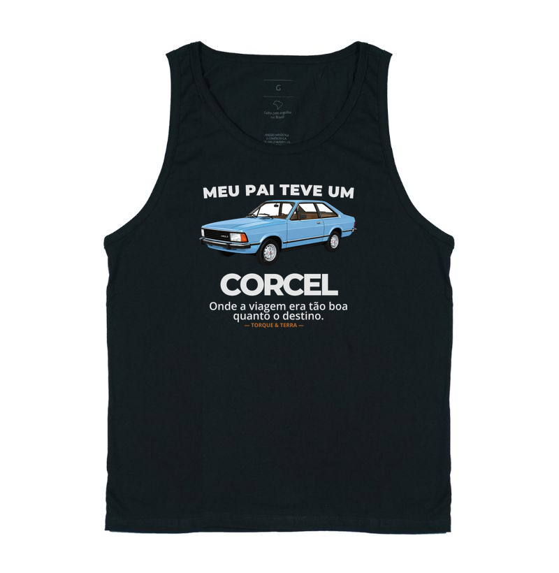 Meu pai teve um - CORCEL II - azul claro