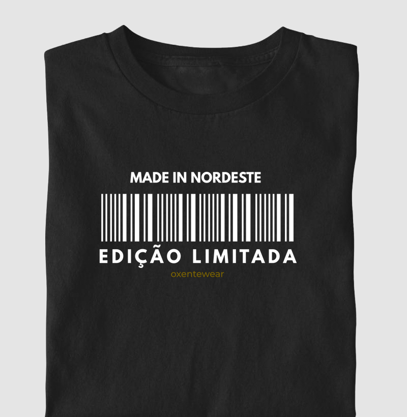 Camiseta "Made in Nordeste (edição limitada) | OxenteWear