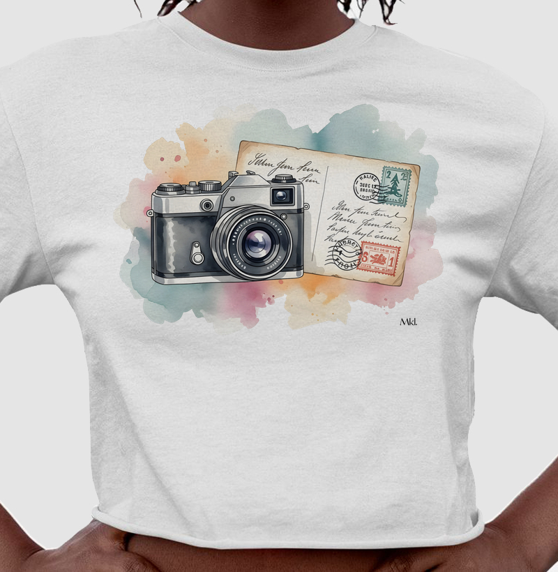 Cropped Algodão Premium - Recordações 