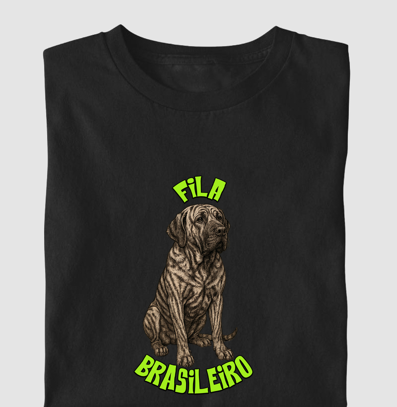 Fila brasileiro tigrado escuro