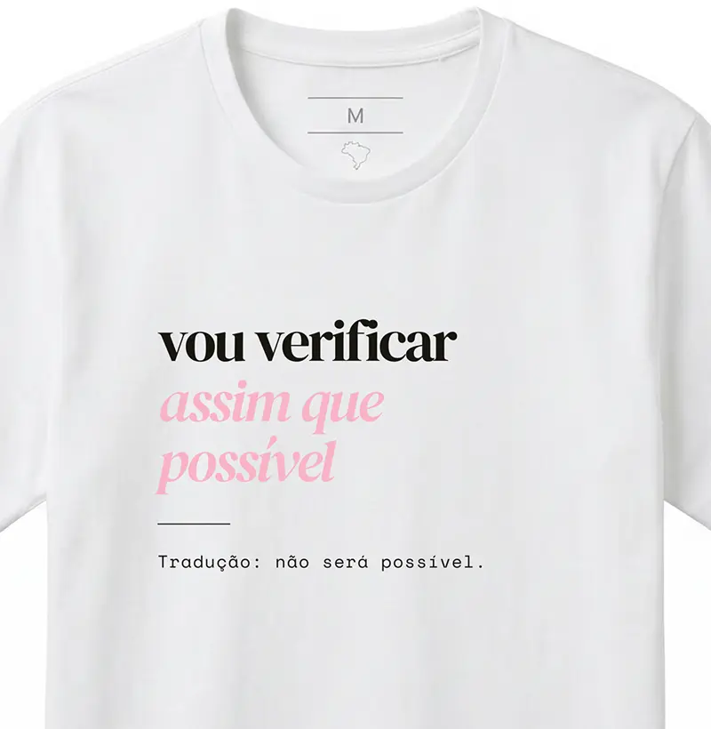 vou verificar assim que possível