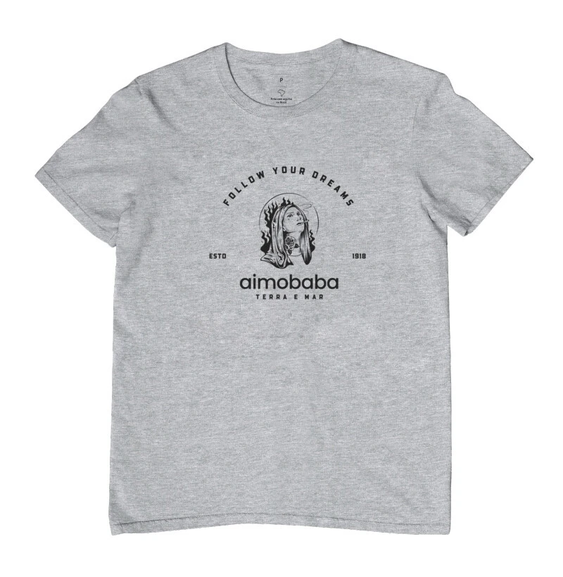 Camiseta Aimobaba Follow masculina cores