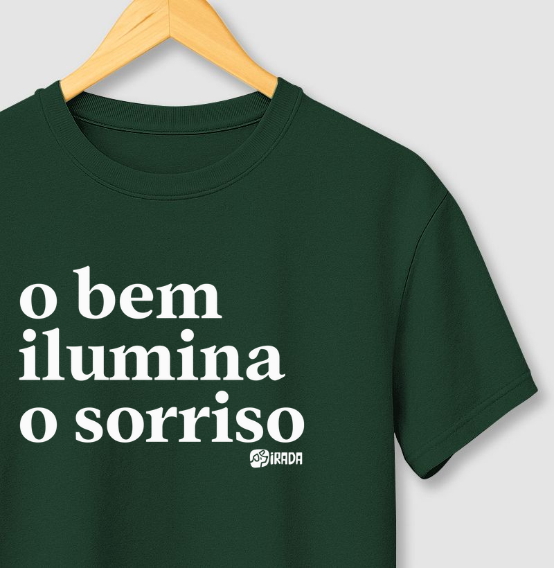 O bem ilumina o sorriso