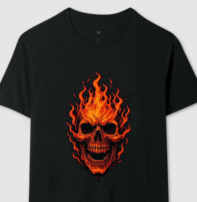 Skull on Fire