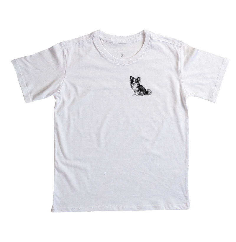 Chihuahua - Desenho 3 - Camiseta Infantil
