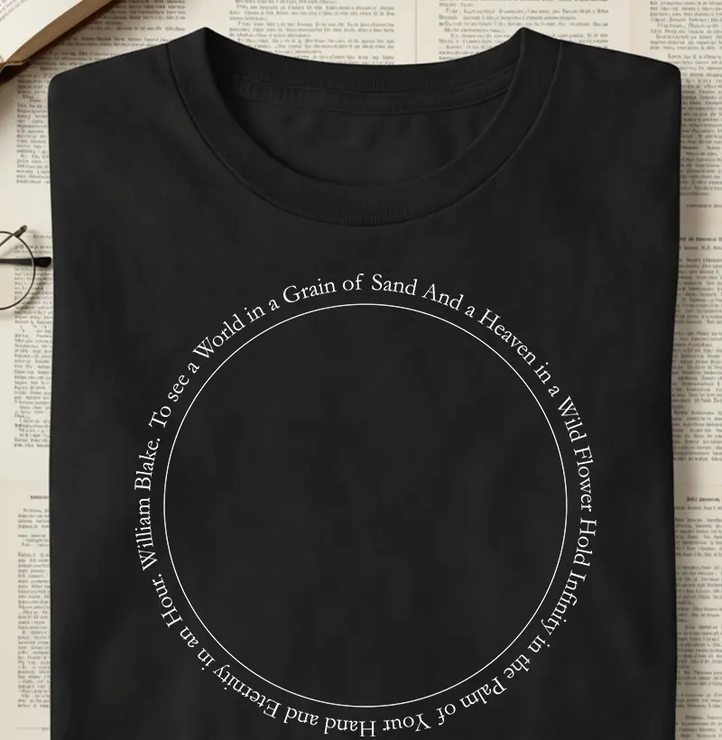 Camiseta - Poema - William Blake