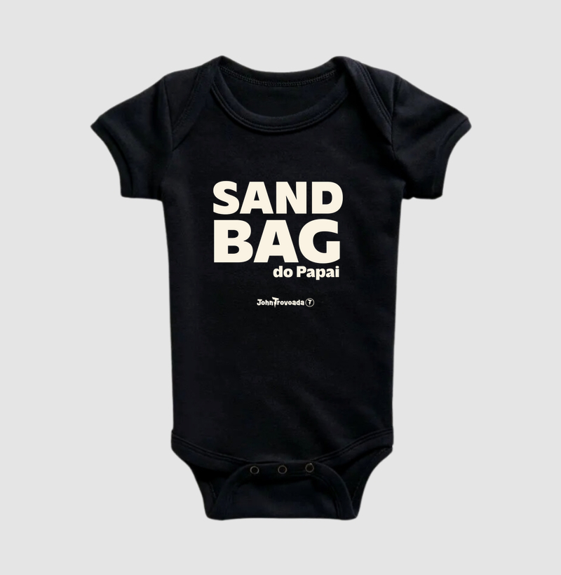 Body bebê Sand Bag Papai