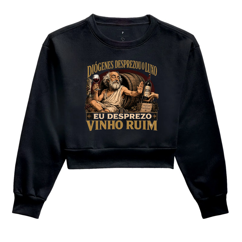 Diógenes Despreza Vinho Ruim