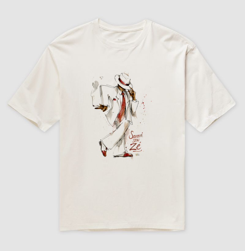 Zé Pelintra Maria Patuá - Camiseta Oversized