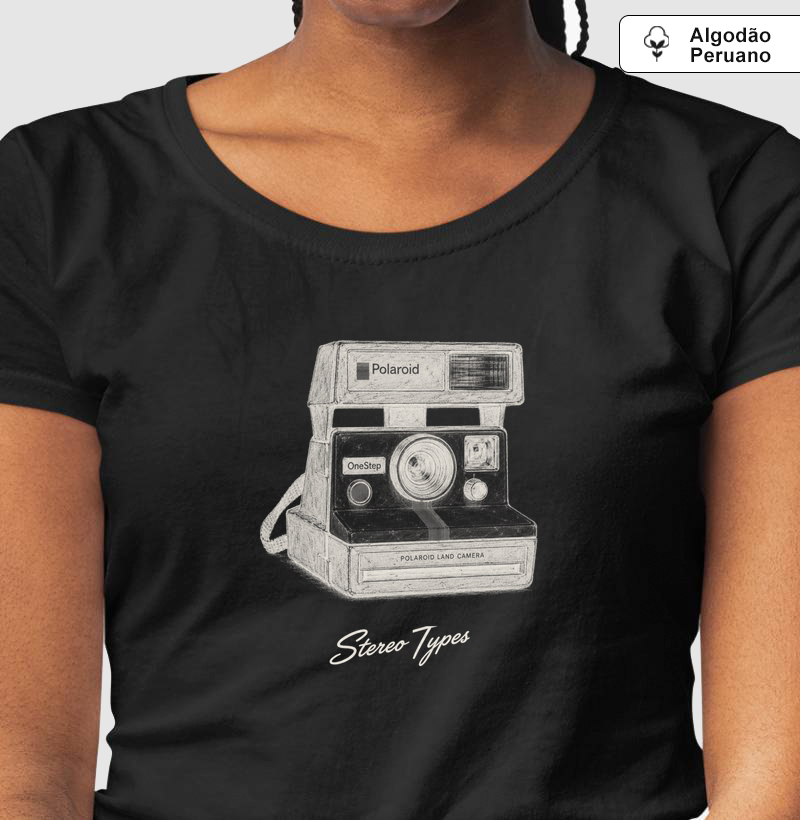 Câmera Instantânea · Anos 70 · Traço Claro · STEREO TYPES