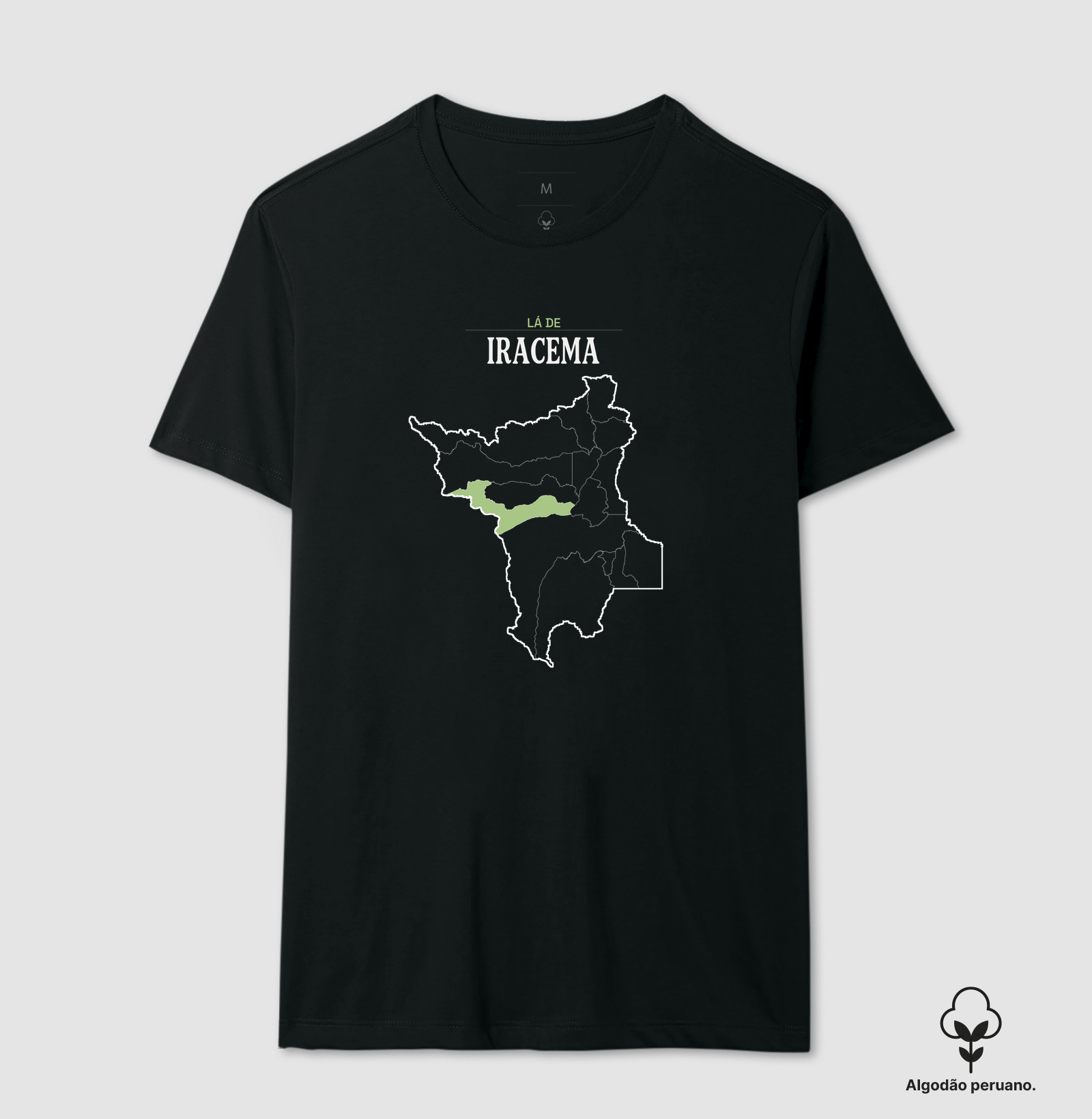 Iracema | Território RR - Camiseta Algodão Peruano