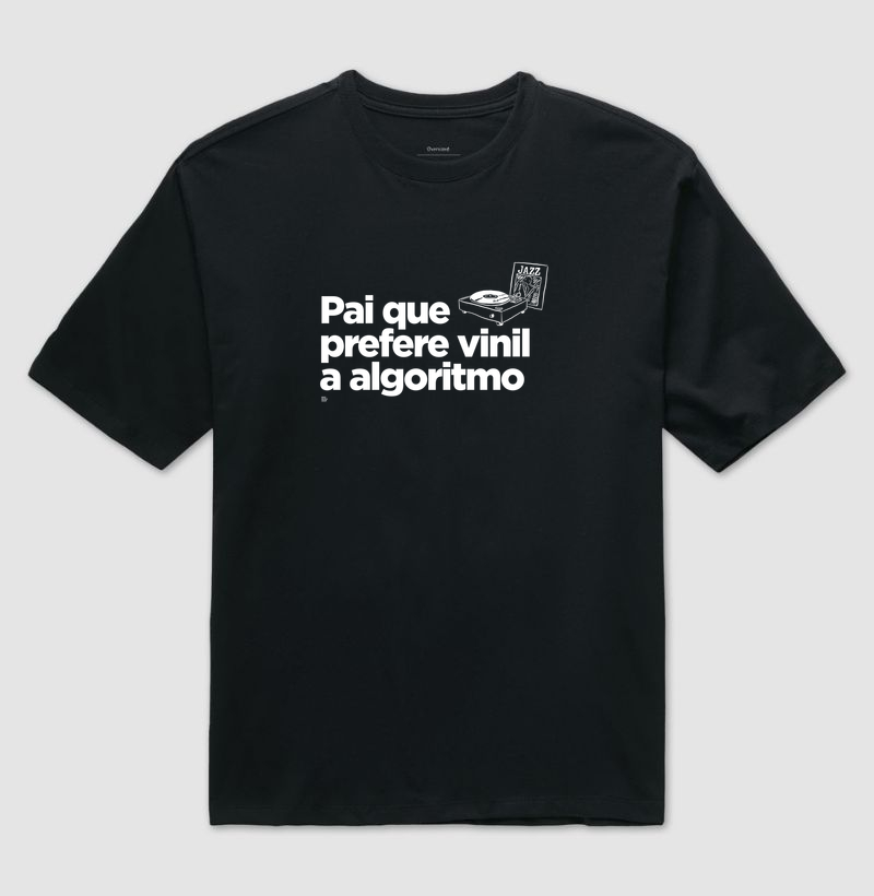 Pai que prefere vinil a algoritmo. (Jazz)