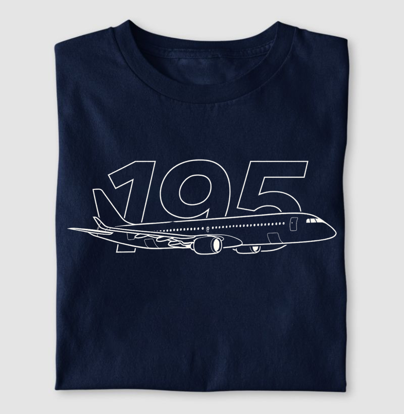 Embraer 195 - Silhouette