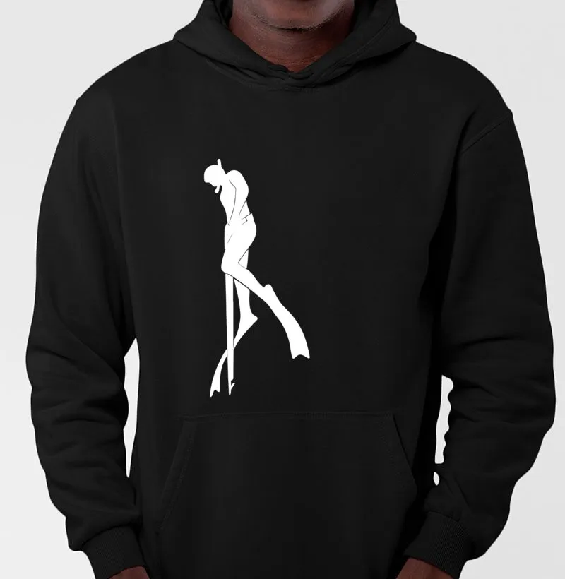 Casaco de Moletom Pesca Sub Mergulhador