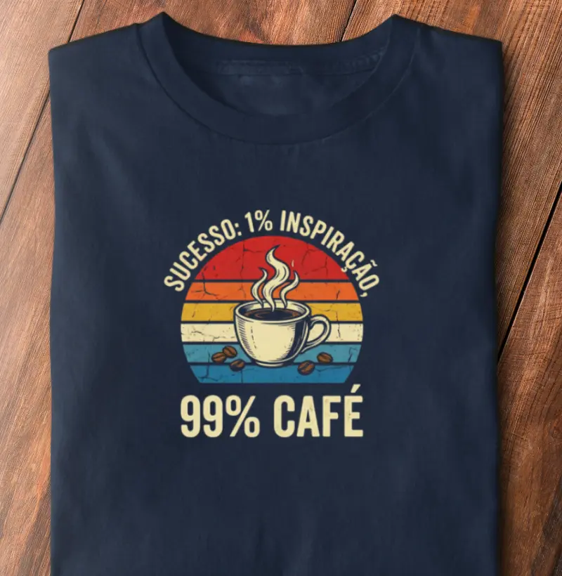 Sucesso: 1% Inspiração, 99% Café