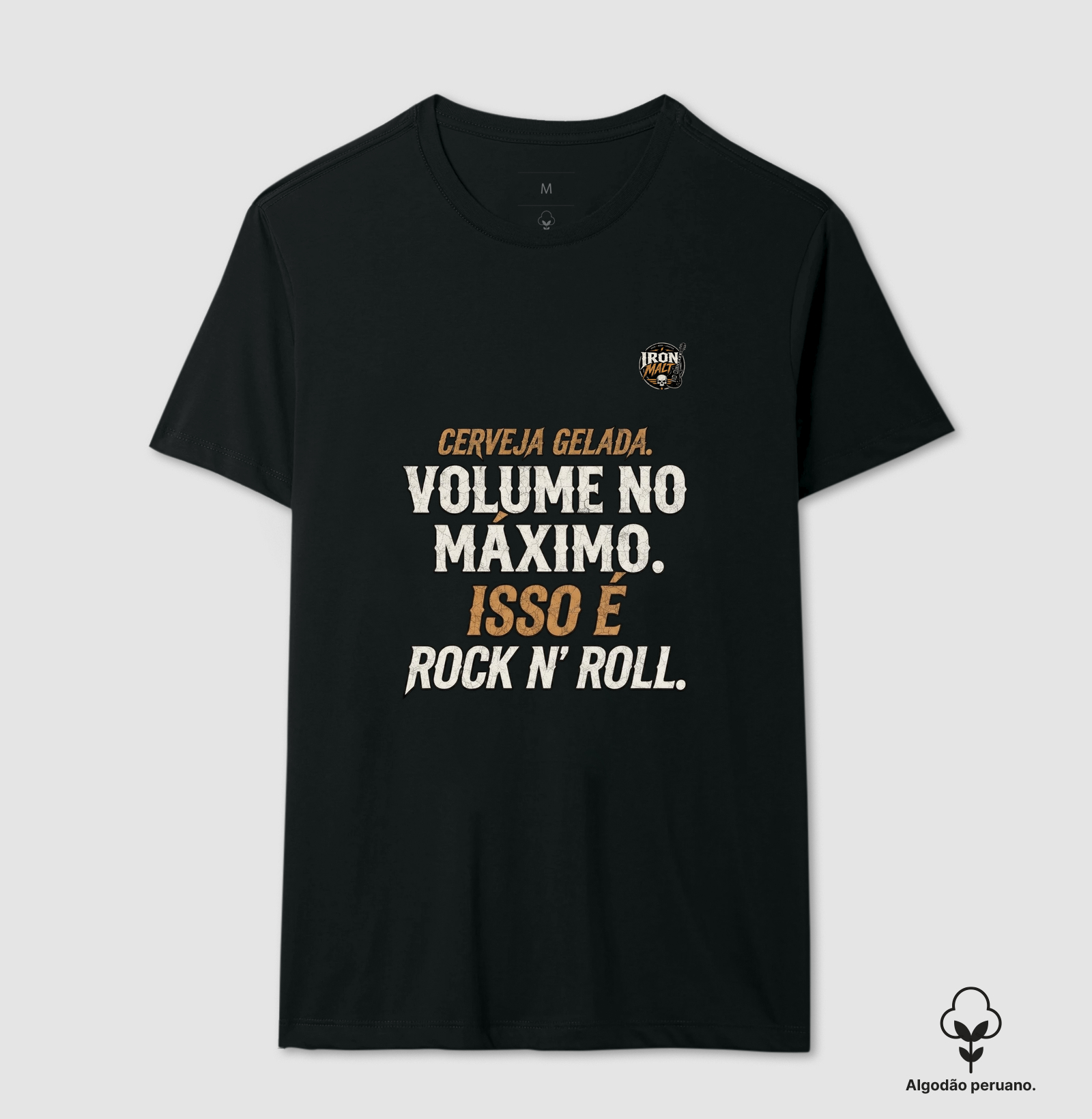 Cerveja gelada. Volume no máximo. Isso é rock n' roll