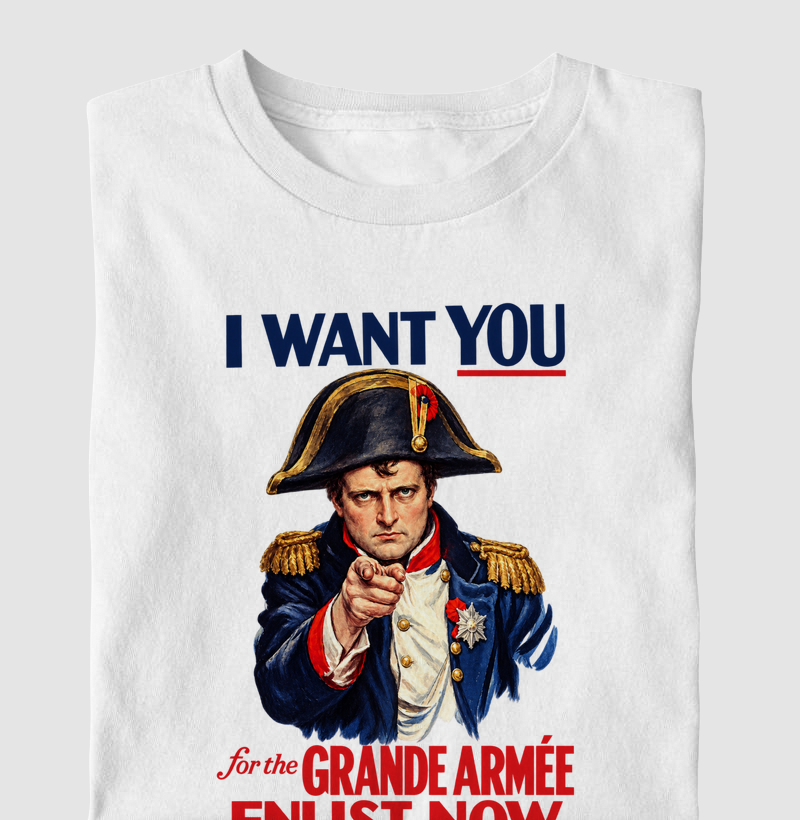 Napoleão Bonaparte – Grande Armée - Camiseta