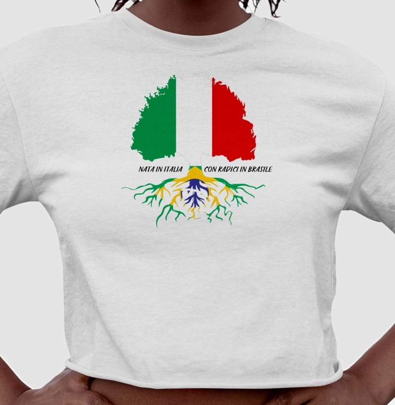 Nascida na Itália com raízes no Brasil