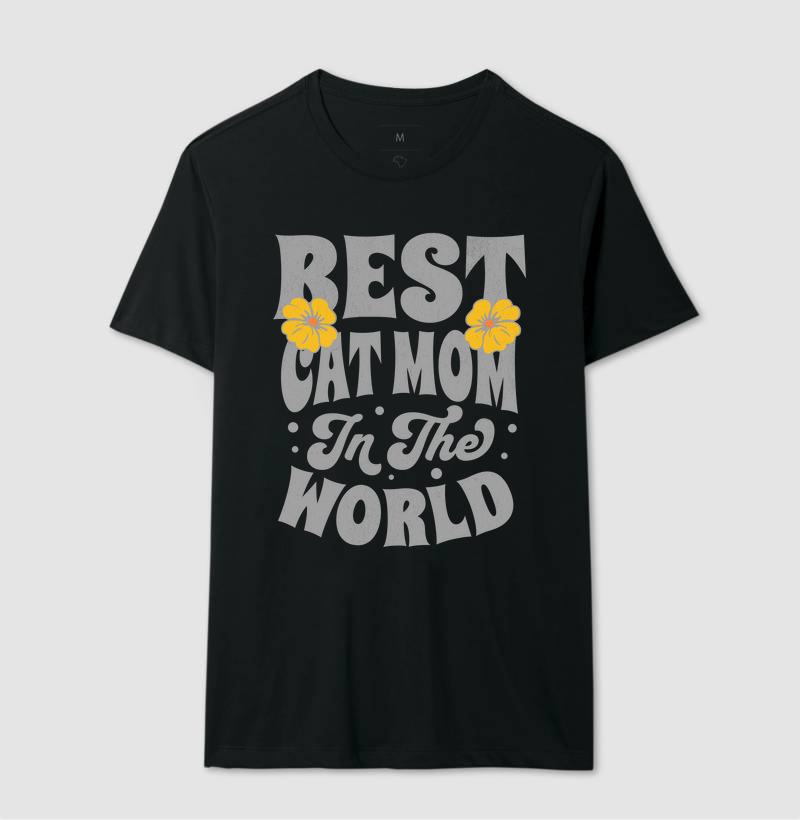 Camiseta Mãe de Pet Gato