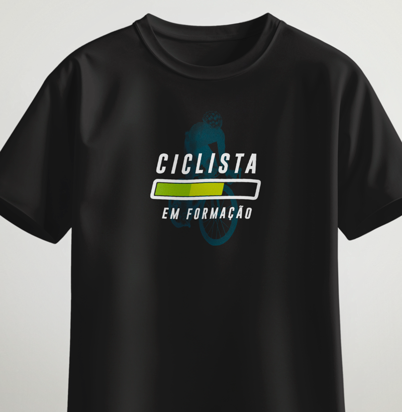 Ciclista em formação