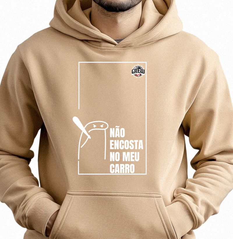 Hoodie Moletom - Não Encosta