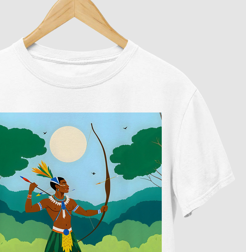 Camiseta - Oxóssi - Pintura 1
