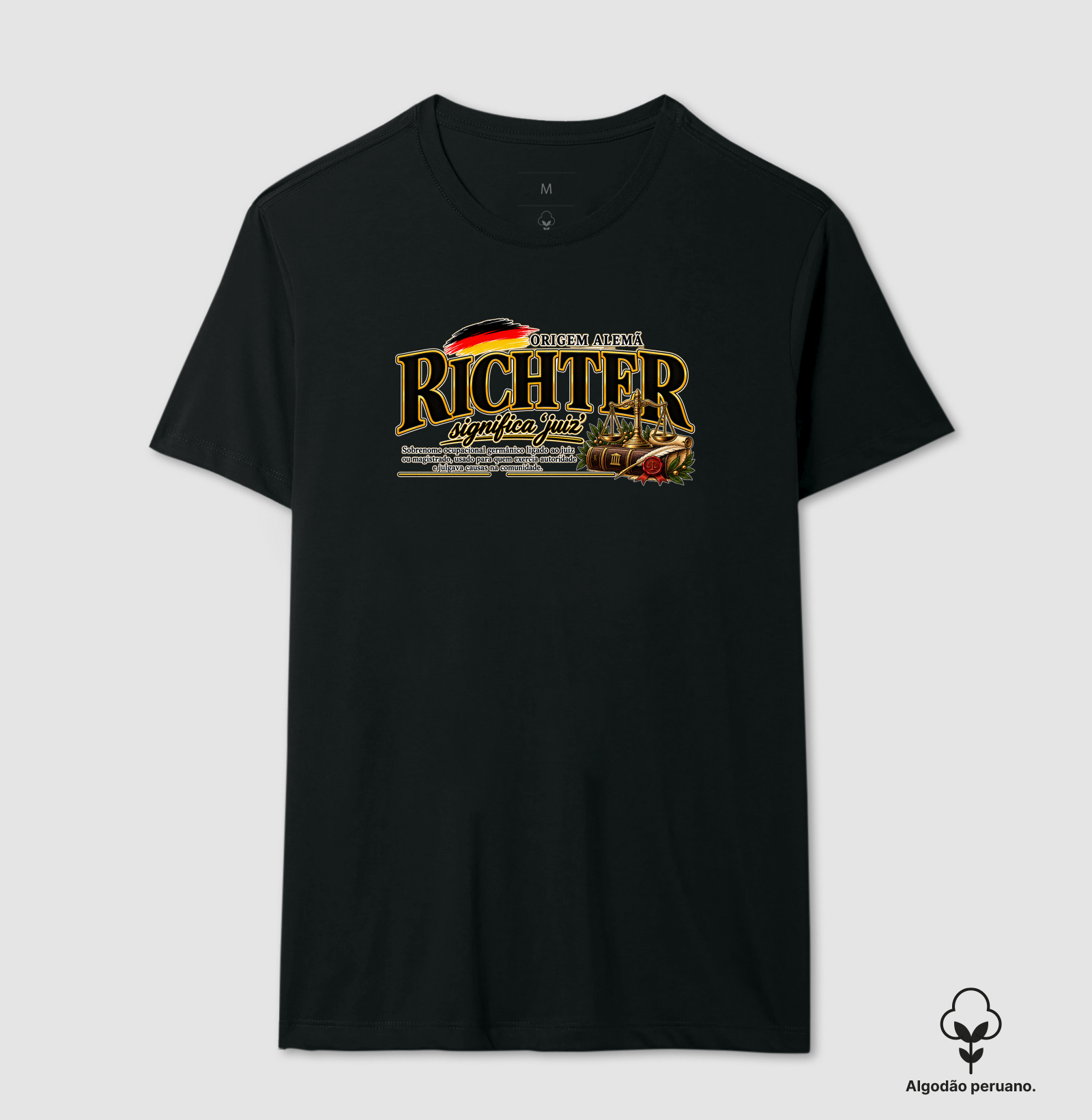 Richter - Camiseta Algodão Peruano