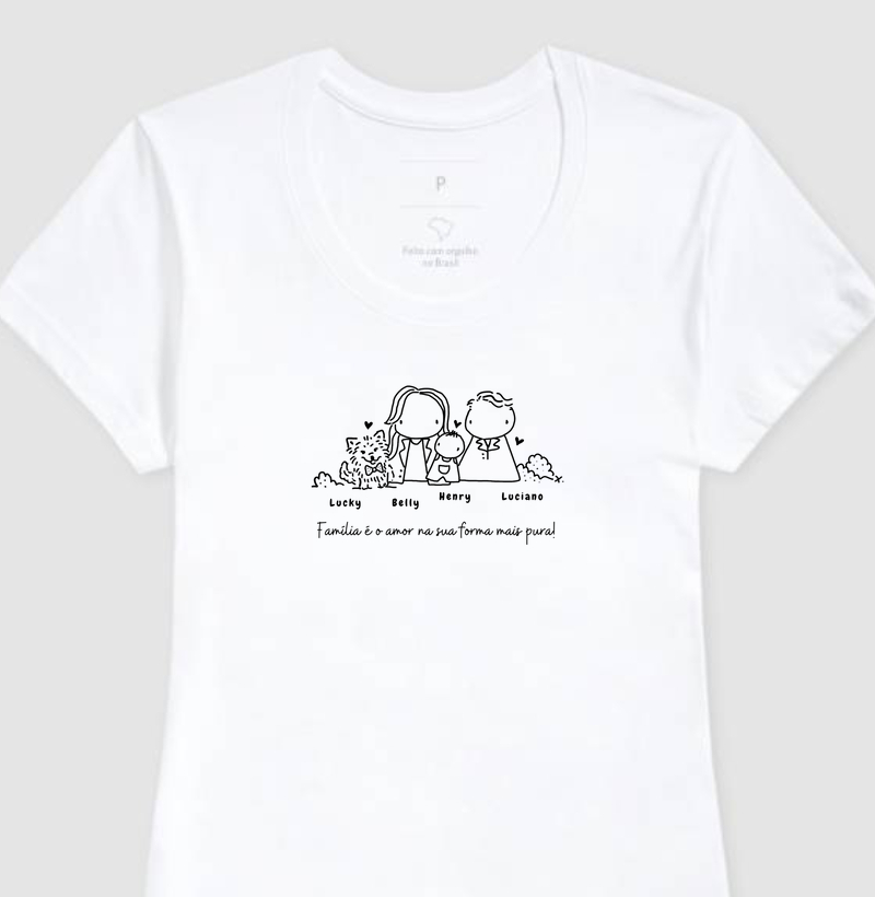 T-Shirt Personalizada Belly