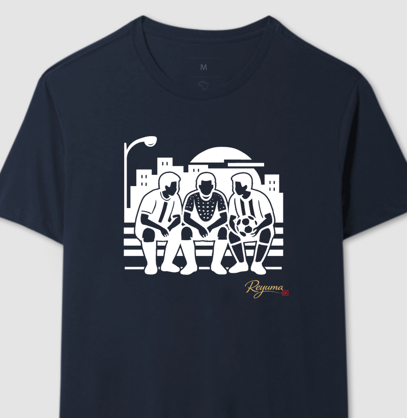 Camiseta Masculina Futebol “Futebol e Resenha” - Algodão 100%