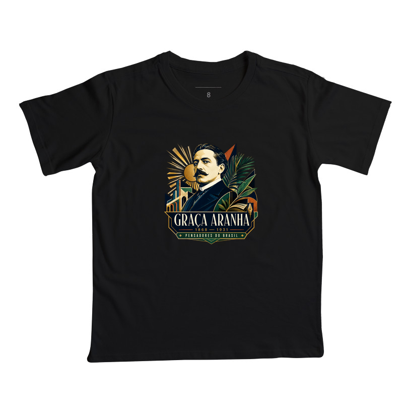 Camiseta Graça Aranha - Pensadores do Brasil