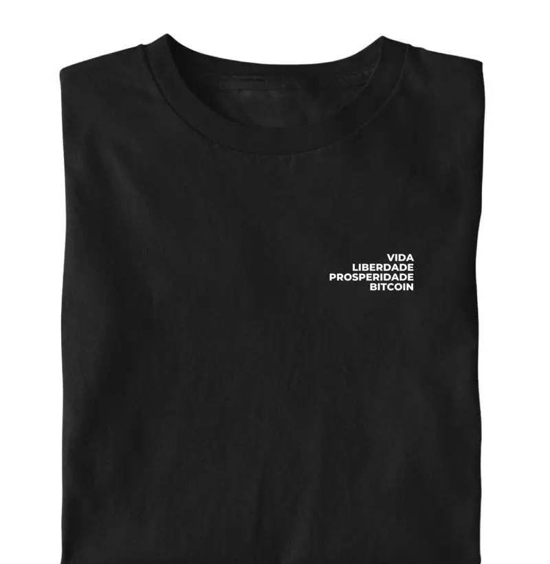 Camiseta Vida Liberdade Propriedade - 21Million