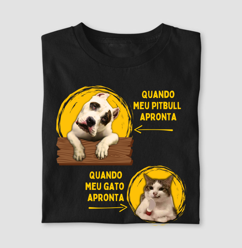Quando meu pit bull apronta, Quando meu gato apronta!