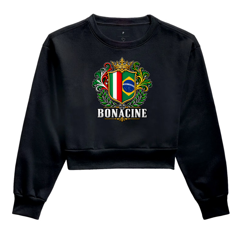 Bonacine  - Cropped Moletom