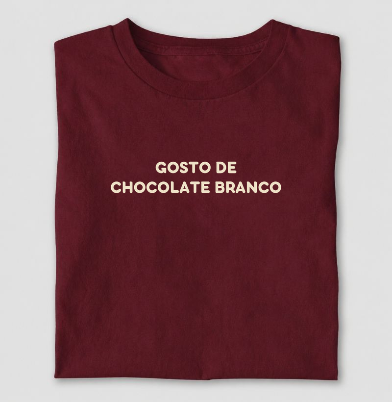 Gosto de Chocolate Branco