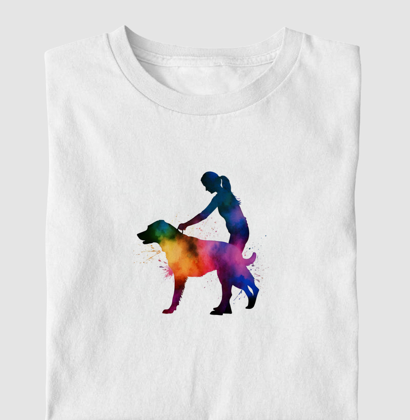 Adestramento Mulher Aquarela