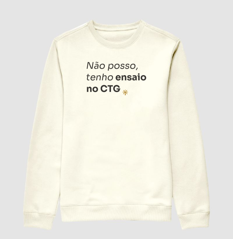 Moletom Não Posso 