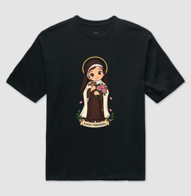 Santa Terezinha estilo chibi