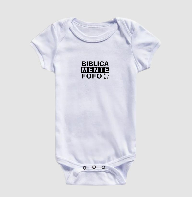 Body Infantil - Biblicamente Fofo
