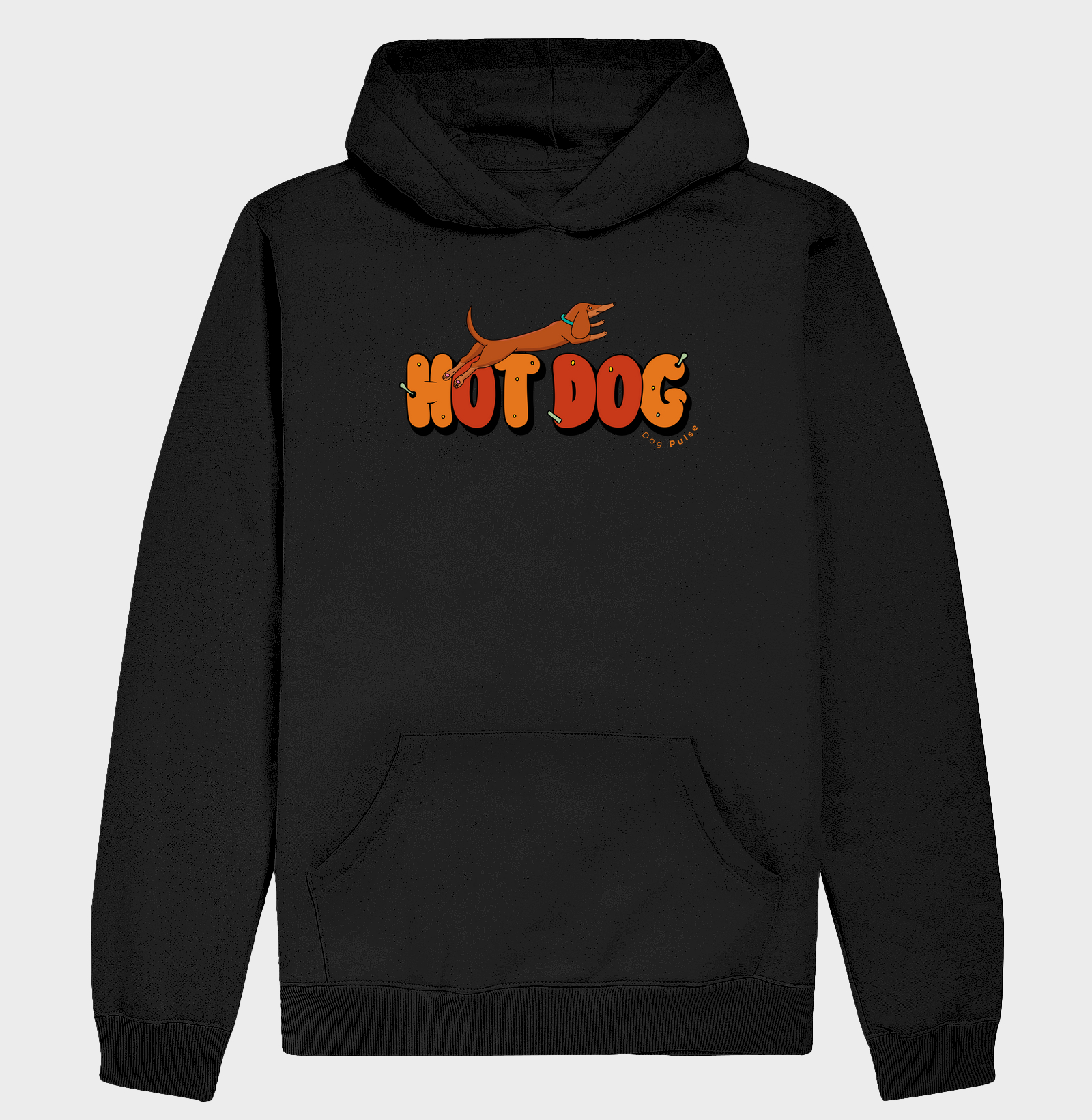 Hoodie Moletom Dog Pulse Hot Dog - Explosão de Sabor