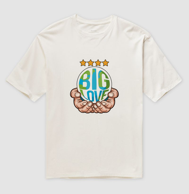 Big Love - Camiseta Oversized